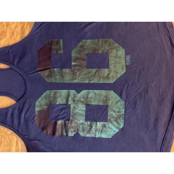 PINK Victoria’s Secret vintage blue M tank top - Picture 2 of 6